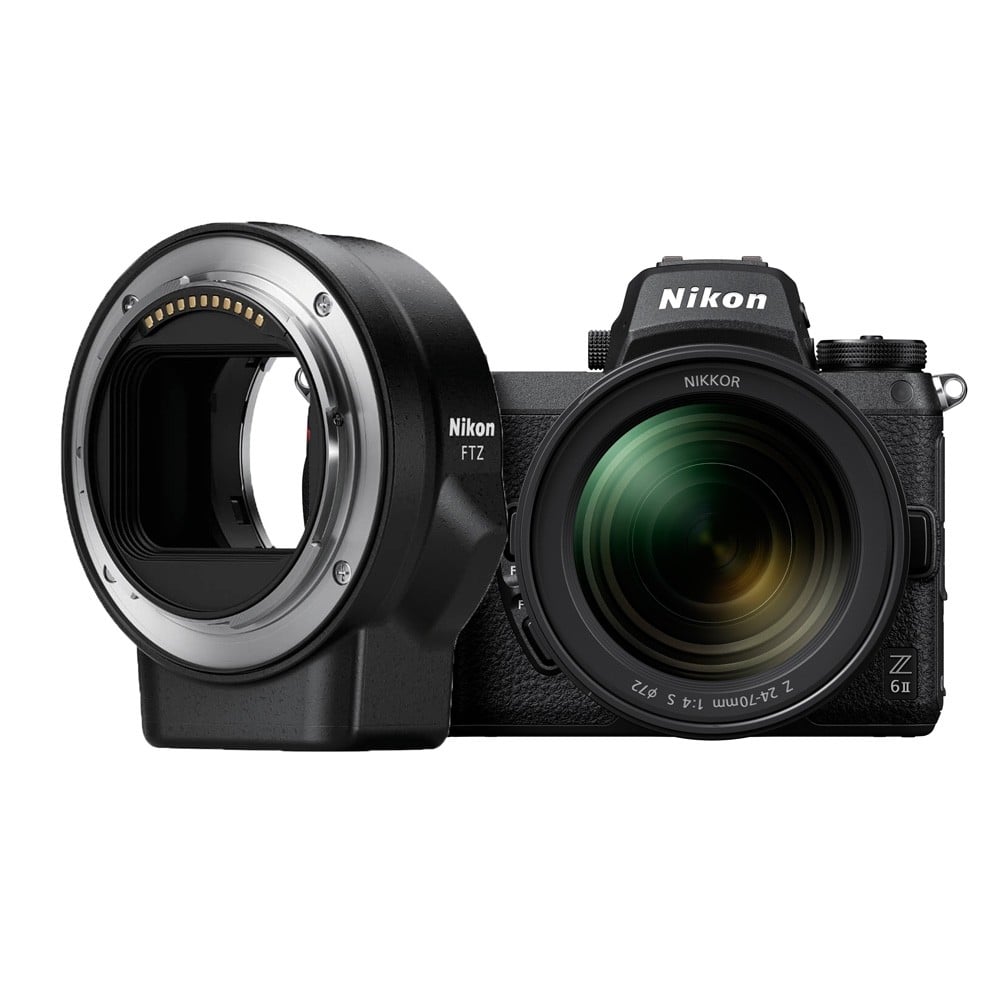 Nikon Z6 II Kit 24-70mm F4 Lens + FTZ Adapter Harga Price and Spec