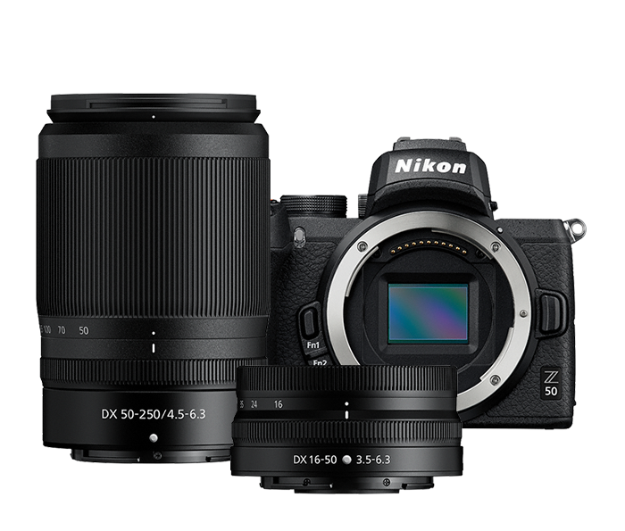 Nikon Z50 Twin Lens Kit, DX 16-50mm & DX 50-250mm Harga Price and