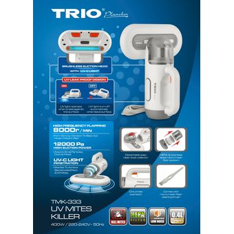 Trio Wired Mites Killer Vacuum [TMK-333]
