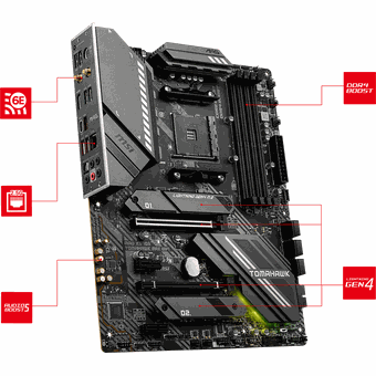 MSI MAG X570S TOMAHAWK MAX WIFI, ATX motherboard