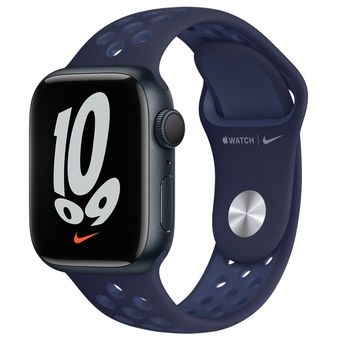 Apple Watch Series 7 (45mm, GPS) - Aluminum Case with Nike Sport Band
