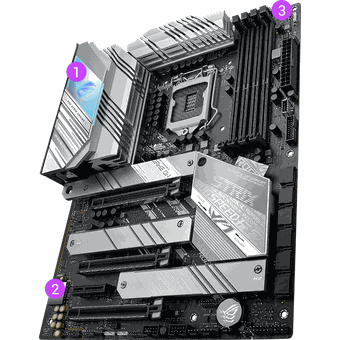 ASUS ROG STRIX Z590-A GAMING WIFI II, ATX motherboard