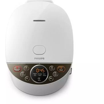 Philips 1.8L Daily Collection Fuzzy Logic Rice Cooker [HD4515/63]