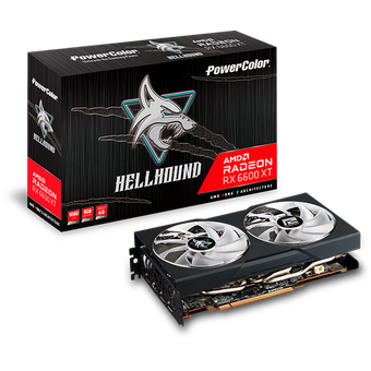 PowerColor Hellhound AMD Radeon RX 6600XT 8GB GDDR6