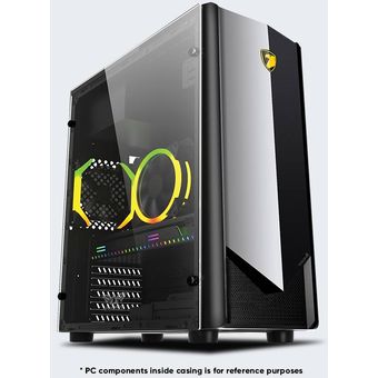 Armaggeddon Tron II - ATX Gaming PC Case w/ Tempered Glass