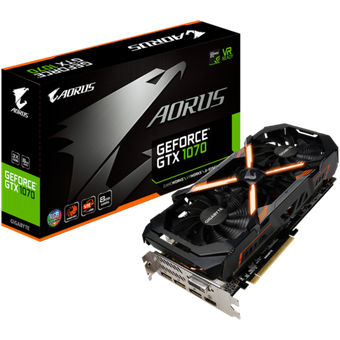 GIGABYTE AORUS GeForce GTX 1070 8G (rev. 2.0) [GV-N1070AORUS-8GD]