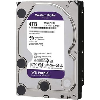 Western Digital WD Purple Surveillance HDD, 4TB / 256MB Cache
