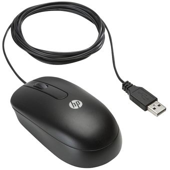 HP 3-button USB Laser Mouse (Black) [H4B81AA]