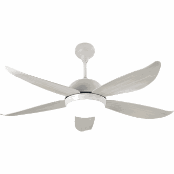 Elmark EMD 35-series, 48" ABS Blade Ceiling Fan, Light Grey