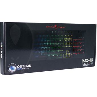 Gaming Freak MX-10 Full RGB Mechanical Gaming Keyboard [GK-MX10GBBL]