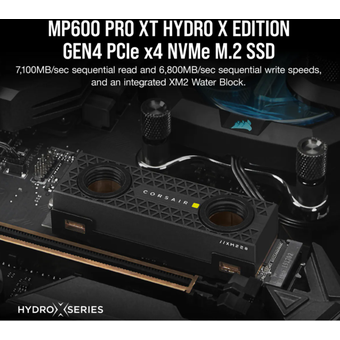 Corsair MP600 PRO XT Hydro X Edition 2TB Gen4 PCIe x4 M.2 NVMe SSD