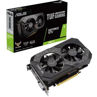 ASUS TUF Gaming GeForce GTX 1660 Ti EVO TOP Edition 6GB GDDR6 [TUF-GTX1660TI-T6G-EVO-GAMING]