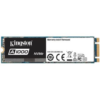 Kingston A1000 PCIe NVMe M.2 2280 SSD, 240GB [SA1000M8/240G]