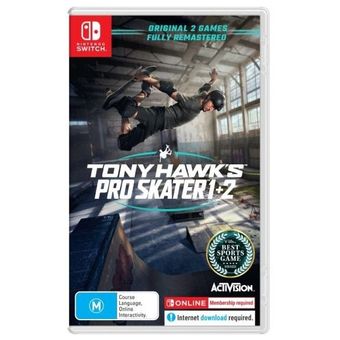 Nintendo Switch Tony Hawk's Pro Skater 1 + 2