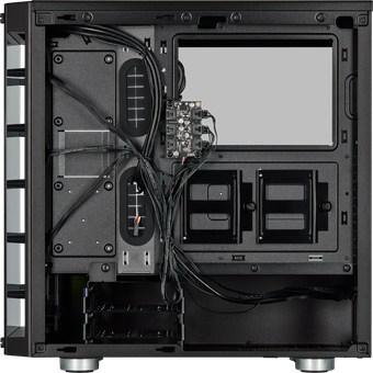 Corsair iCUE 465X RGB Mid-Tower ATX Smart Case - Black