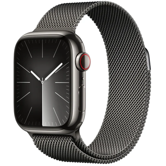Apple Watch Series 9 (45mm, GPS) - Stainless Steel with Milanese Loop