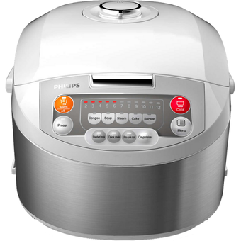 Philips Viva Collection 1.8L Fuzzy Logic Rice Cooker [HD3038]