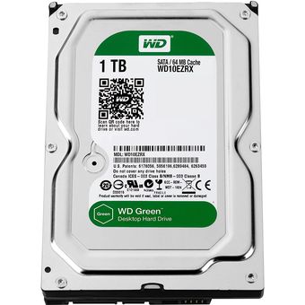 Western Digital WD Green Desktop Hard Drive, 1TB [WD10EZRX]