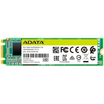 ADATA Ultimate SU650 M.2 2280 SSD, 256GB