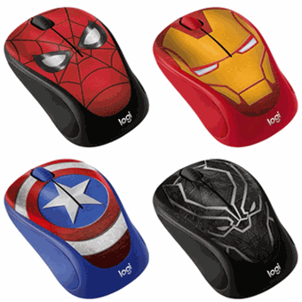 Logitech M238 Marvel Collection Wireless Mouse