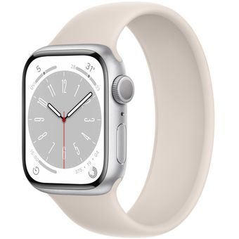 Apple Watch Series 8 (41mm, GPS) - Aluminum Case with Solo Loop