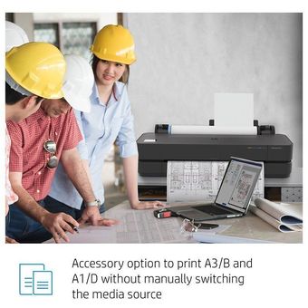 HP DesignJet T250 24-inch Compact Large Format Plotter Printer