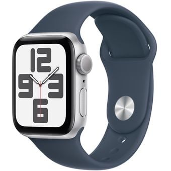 Apple Watch SE 2023 (40mm, GPS + Cellular) - Aluminum Case with Sport Band