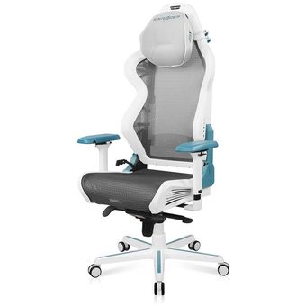 DXRacer Air Pro Series Mesh Gaming Chair - White & Cyan [D7200]