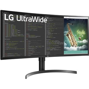 LG 35'' UltraWide QHD HDR VA Curved Monitor [35WN75C-B]
