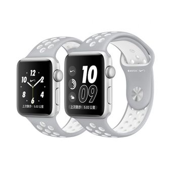 Apple Watch Nike+ 42mm, Silver Aluminium Case w/ Matte Silver Band  