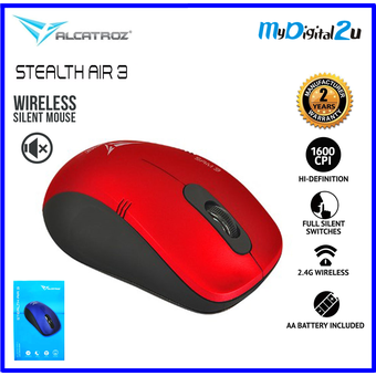 Alcatroz Stealth Air 3 Wireless Mouse