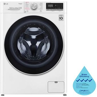 LG 8.5KG Front Load Washer w/ Slim AI Direct Drive [FV1285S4W]