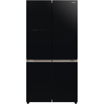Hitachi 569L 4-Door French Bottom Freezer Refrigerator [R-WB640VM0 GBK]