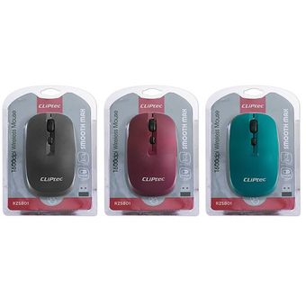 CLiPtec RZS801 SmoothMax 1600dpi 2.4Ghz Wireless Optical Mouse