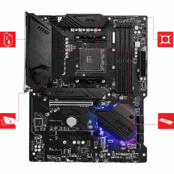MSI MPG B550 Gaming Plus, ATX motherboard