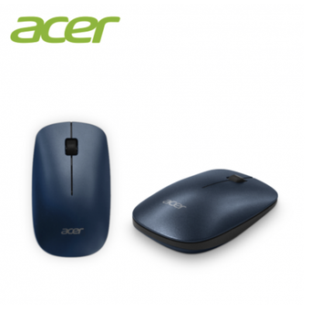 Acer Thin & Light Wireless USB Optical Mouse (Carbon Blue) [AMR020]