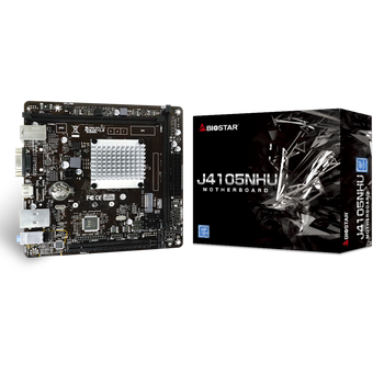 Biostar J4105NHU, Mini-ITX motherboard