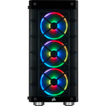 Corsair iCUE 465X RGB Mid-Tower ATX Smart Case - Black