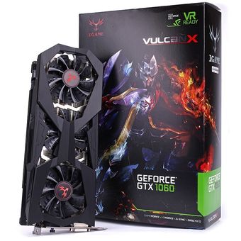 Colorful iGame GeForce GTX1060 Vulcan X OC 6G-V