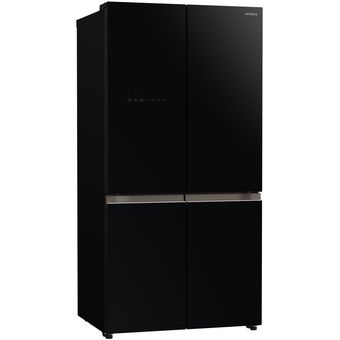 Hitachi 569L 4-Door French Bottom Freezer Refrigerator [R-WB640VM0 GBK]