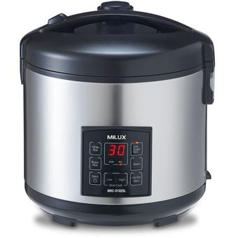 Milux Sugar Less Rice Cooker [MRC-182SL]