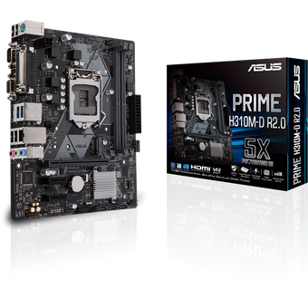 ASUS PRIME H310M-D R2.0/CSM, mATX motherboard