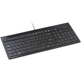Kensington Slim Type Wired Keyboard [K72357USA]