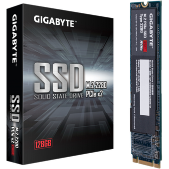 GIGABYTE M.2 PCIe SSD 128GB [GP-GSM2NE8128GNTD]