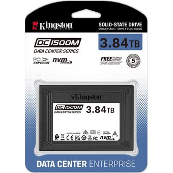 Kingston DC1500M U.2 Enterprise SSD, 3.84TB [SEDC1500M/3840G]