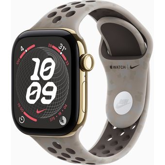 Apple Watch Series 12 (42mm, GPS + Cellular) - Titanium Case with Nike Sport Band