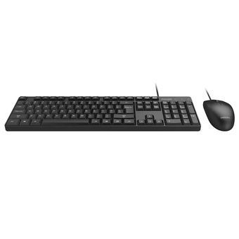 Philips SPT6254 USB Wired Keyboard and Mouse Combo