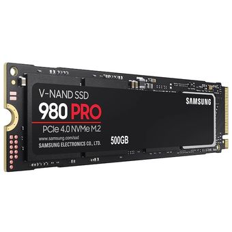 Samsung 980 PRO PCIe 4.0 NVMe SSD, 500GB