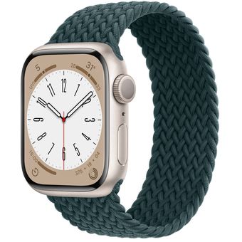 Apple Watch Series 8 (45mm, GPS) - Aluminum Case with Braided Solo Loop