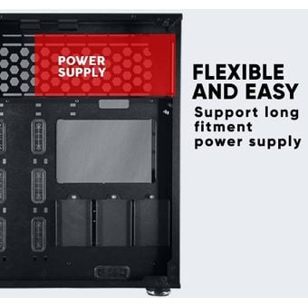 Armaggeddon Ultro 2 Spyder E-ATX Gaming PC Case